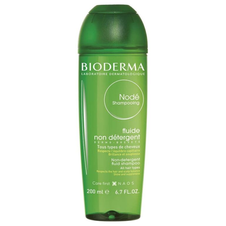 Bioderma Node Non - Detergent Fluid Shampoo for All Hair Types 200ml (6.76 fl oz) - FrenchBeautyHub