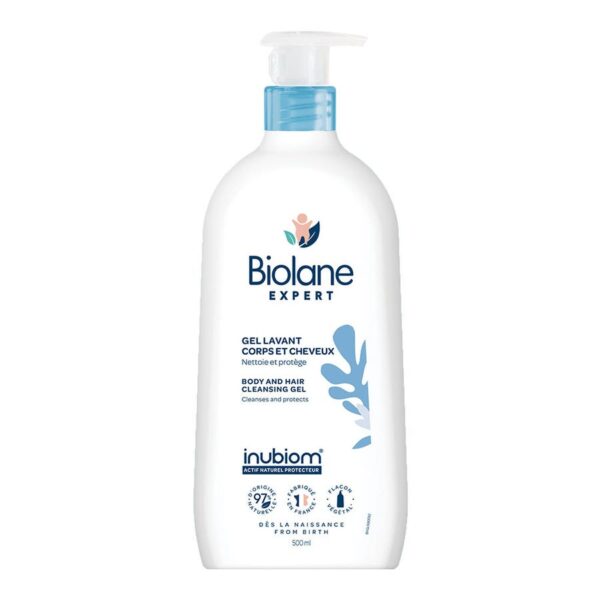 Biolane Expert Washing Gel Hair & Body 500ml (16.91fl oz) - FrenchBeautyHub