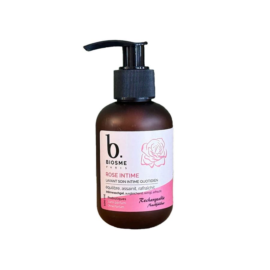 Biosme Organic Rose Intima Wash Gel 100ml (3.38fl oz)