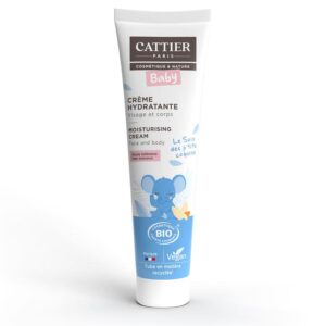 Cattier Baby Bébé Bioes Hydrating Cream Face And Body 75ml (2.54fl oz) - FrenchBeautyHub