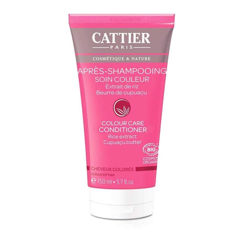 Cattier Color Care Conditioner Rice Extract Cupuacu Butter 150ml (5.07fl oz) - FrenchBeautyHub