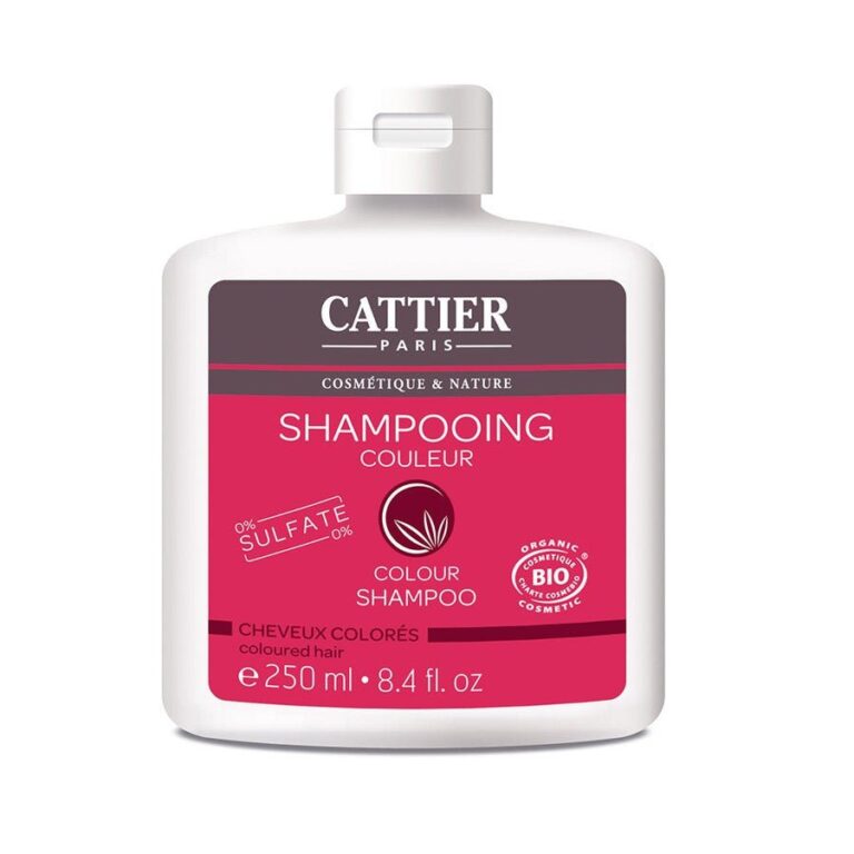 Cattier Shampoo Coloured Hair Shampoo 250ml (8.45fl oz) - FrenchBeautyHub