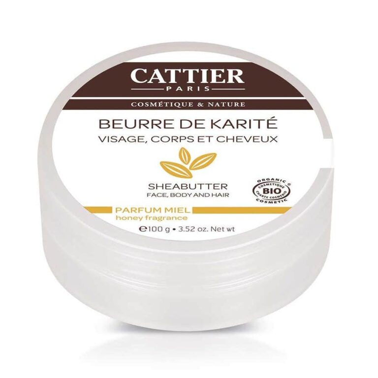 Cattier Shea Butter with Honey Fragrance 100g (3.52 oz) - FrenchBeautyHub