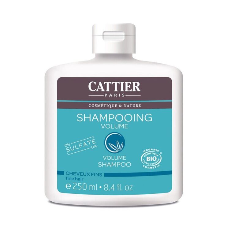 Cattier Volume Shampoo for Thin Hair 250ml (8.45fl oz) - FrenchBeautyHub