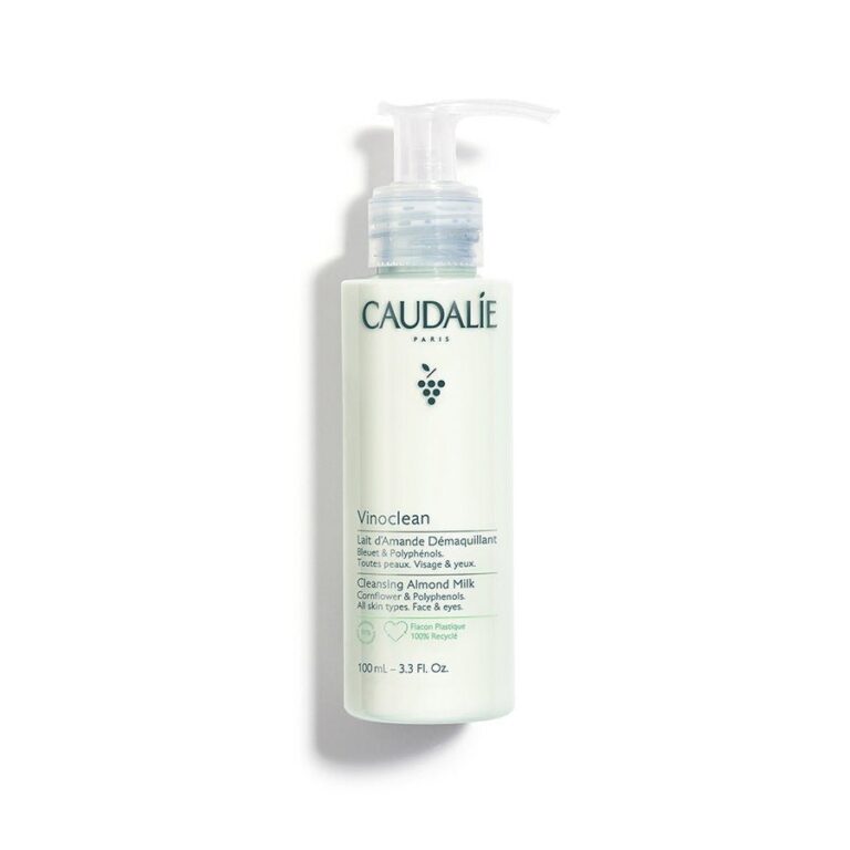 Caudalie Vinoclean Gentle Cleansing Milk Face and eyes 100ml (3.38fl oz) - FrenchBeautyHub