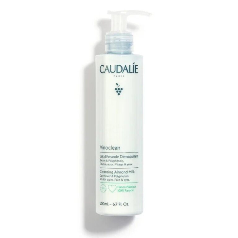 Caudalie Vinoclean Gentle Cleansing Milk Face and eyes 200ml (6.76fl oz) - FrenchBeautyHub