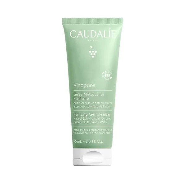 Caudalie Vinopure Purifying Gel Cleanser - FrenchBeautyHub