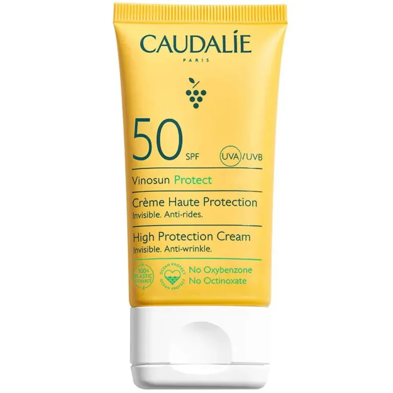 Caudalie Vinosun Protect High Protection Cream SPF50 50ml (1.69fl oz) - FrenchBeautyHub