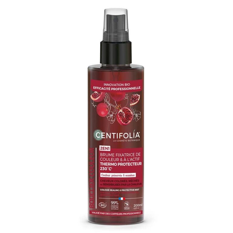 Centifolia Active Colour Fixing Mist Thermo Protector 230C for Coloured or Damaged Hair 200ml (6.76fl oz) - FrenchBeautyHub