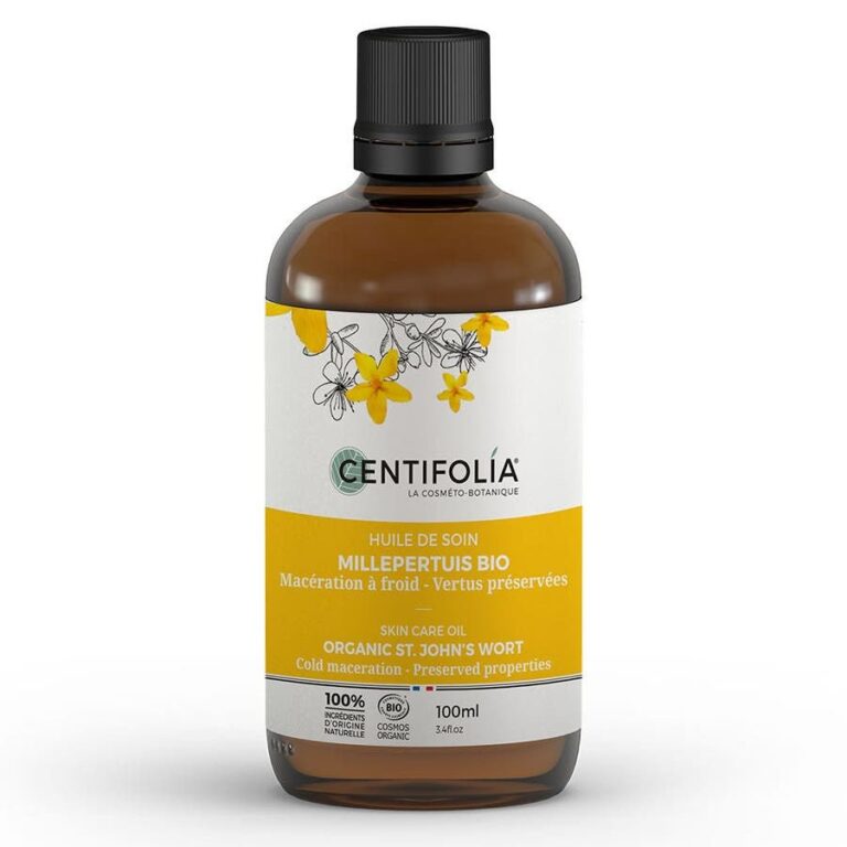 Centifolia Organic St. John's Wort Care Oil 100ml (3.38 fl oz) - FrenchBeautyHub
