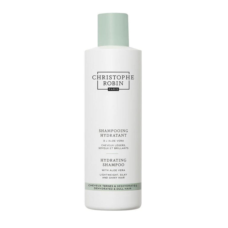 Christophe Robin Hydrating Ritual Hydrating Shampoo with Aloe Vera 250ml (8.45 fl oz) - FrenchBeautyHub