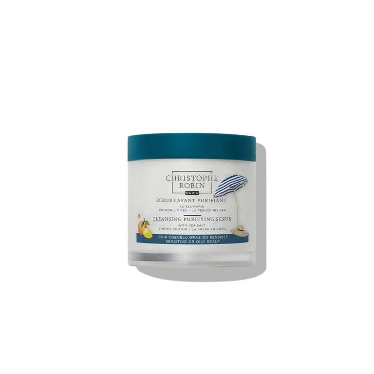 Christophe Robin Purifying Ritual Purifying Sea Salt Scrub La French Riviera 250ml (8.45fl oz) - FrenchBeautyHub