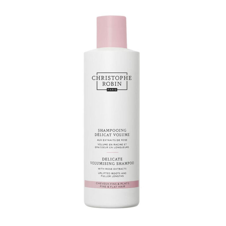 Christophe Robin Voluminizing Ritual Volumea shampoo with rose extracts Fine & flat hair 250ml (8.45fl oz) - FrenchBeautyHub