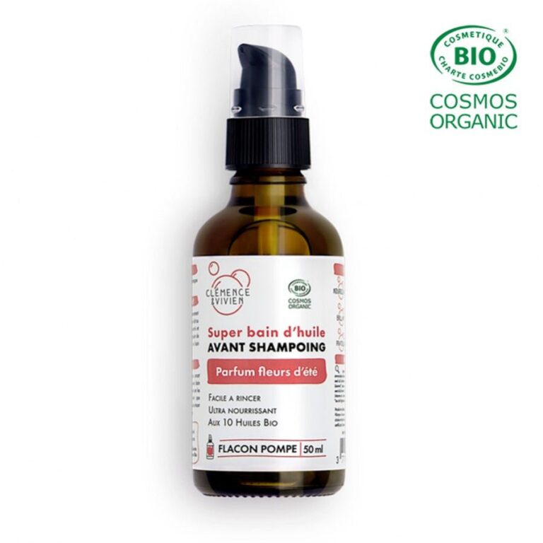 Clemence&Vivien Super oil bath before shampooing Bioes Summer Flowers Perfumes 50ml (1.69fl oz) - FrenchBeautyHub