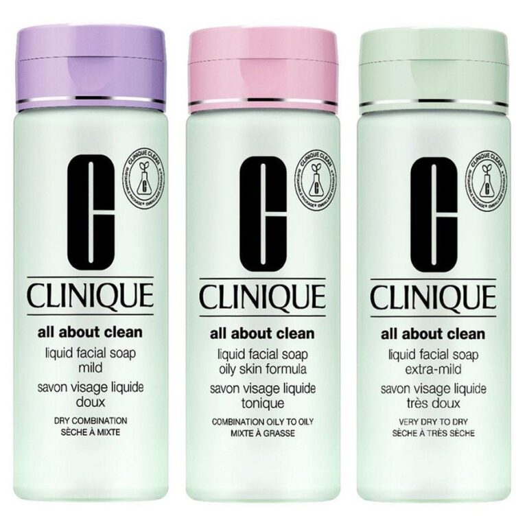 Clinique Basic 3 Temps Liquid Face Soaps 200ml (6.76fl oz) - FrenchBeautyHub