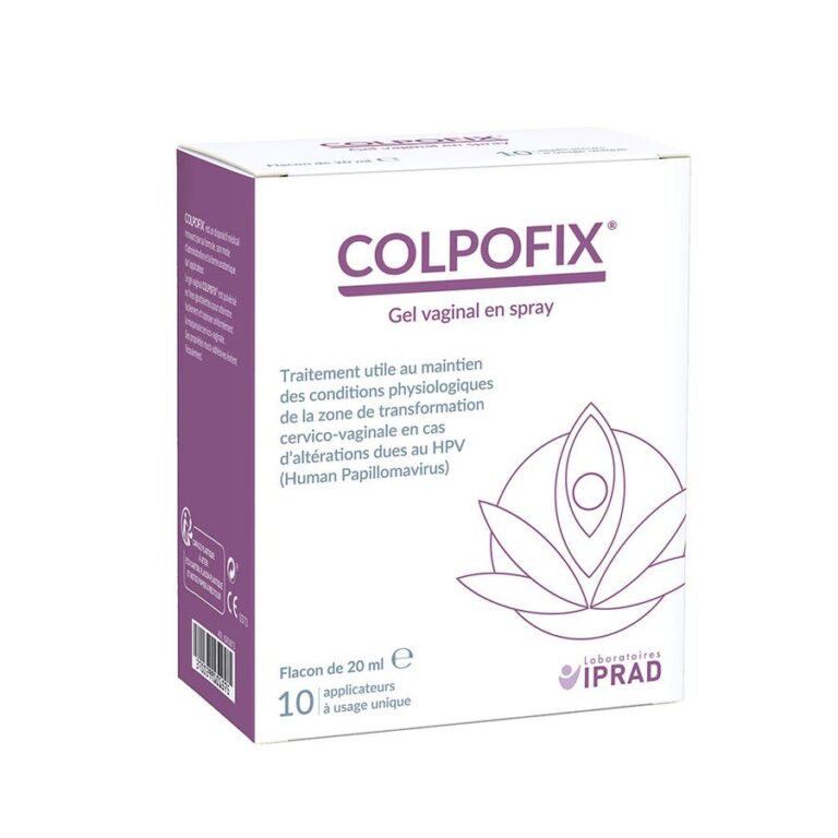 Colpofix Vaginal Gel spray 20ml (0.68fl oz) bottle + 10 applicators - FrenchBeautyHub
