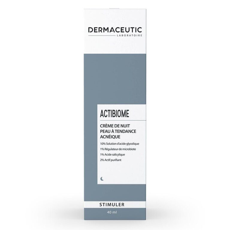 Dermaceutic Actibiome Night cream for acne - prone skin Stimuler 40ml (1.35fl oz) - FrenchBeautyHub