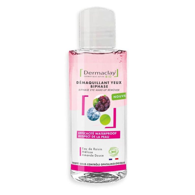 Dermaclay Biphase Bi - Phase Eye Makeup Remover 150ml (5.07fl oz) - FrenchBeautyHub