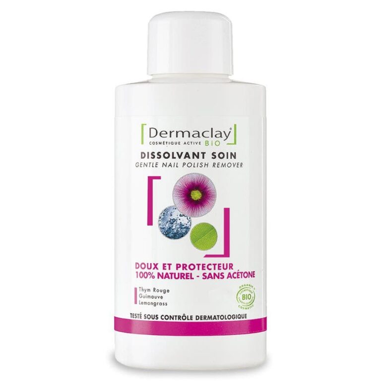 Dermaclay Gentle Nail Polish Remover 100ml (3.38fl oz) - FrenchBeautyHub