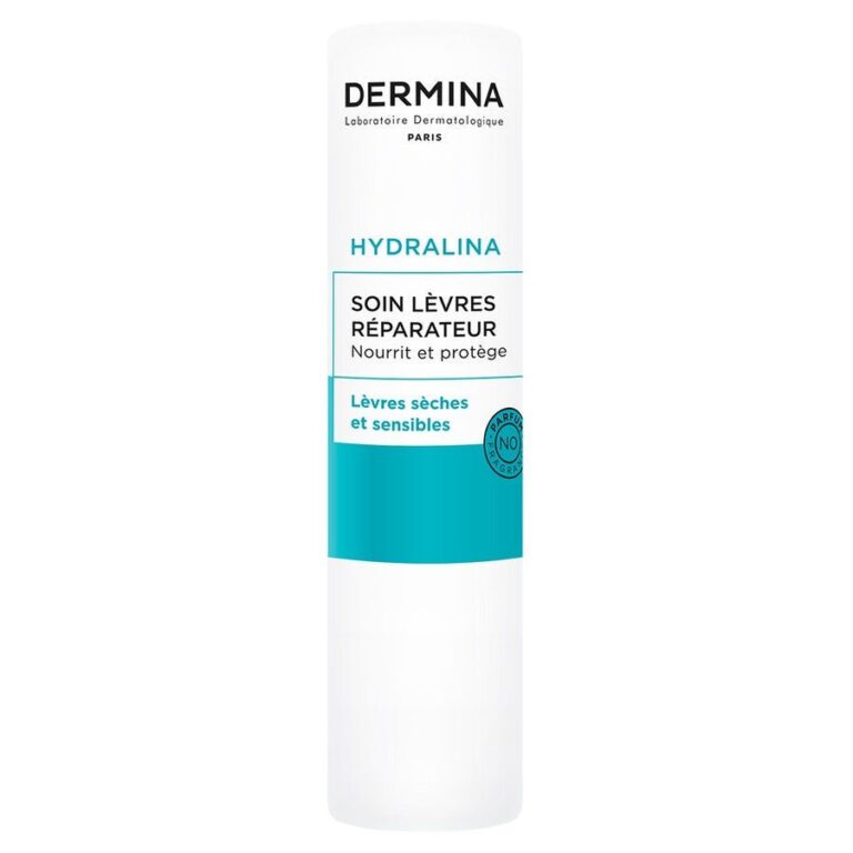 Dermina Hydralina Repairing Lipbalm Dehydrated Lips 4g (0.14 oz) - FrenchBeautyHub