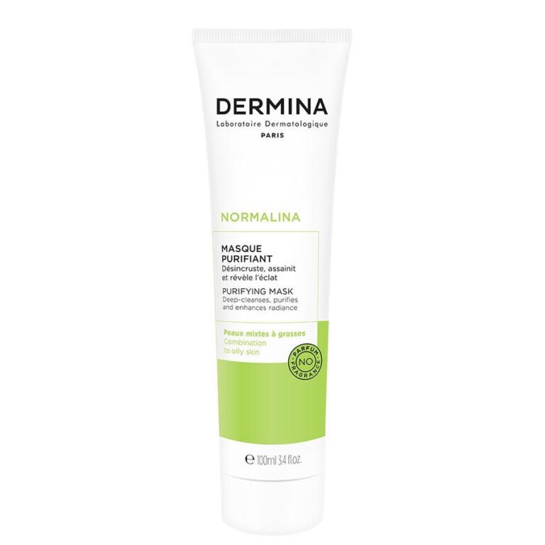 Dermina Normalina Purifying Mask Combination To Oily Skin 100ml (3.38fl oz) - FrenchBeautyHub