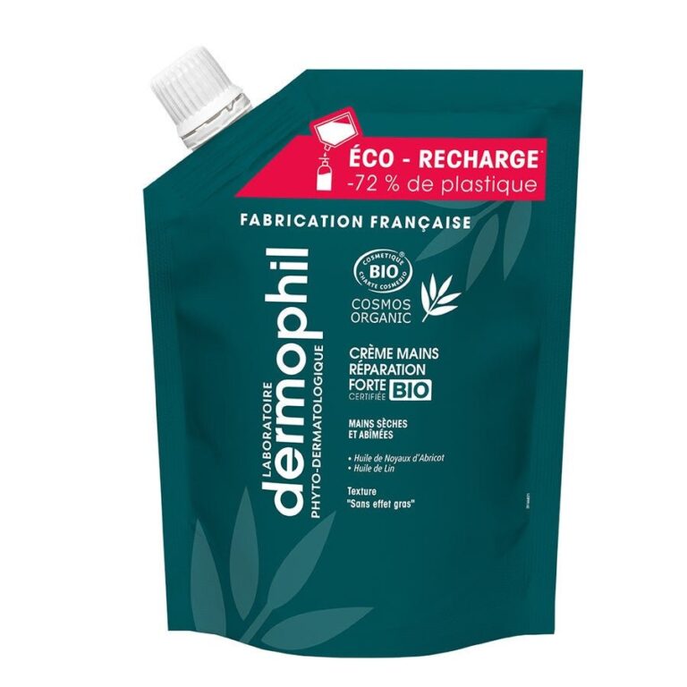 Dermophil Indien Intense Bioes Repairing Forte Hands Cream Doypack 200ml (6.76fl oz) - FrenchBeautyHub