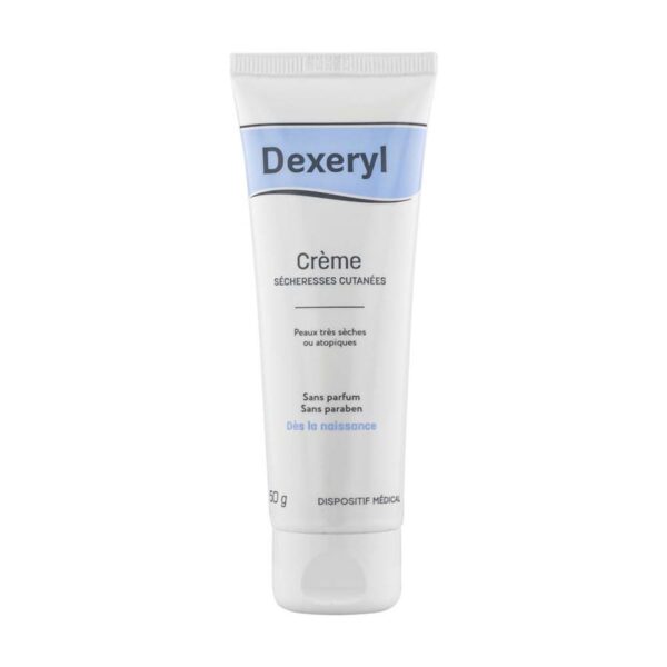 Dexeryl Moisturizing Cream Face And Body Very Dry Skin Peaux très sèches ou atopiques 50g (1.76oz) - FrenchBeautyHub