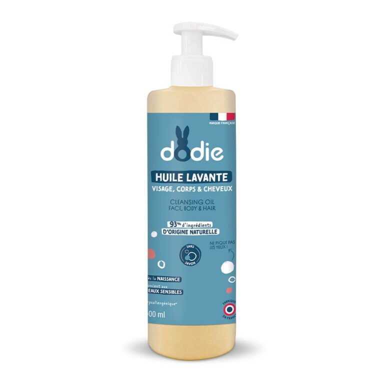 Dodie 3 in 1 baby wash oil Face