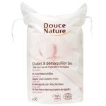 Douce Nature Organic make - up remover ovals x50 - FrenchBeautyHub