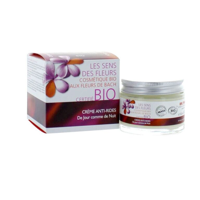 Dr. Theiss Naturwaren Le Sens Des Fleurs Organic Cosmetics With Bach Flowers Anti - Wrinkle Day And Night Cream 50ml (1.69fl oz) - FrenchBeautyHub