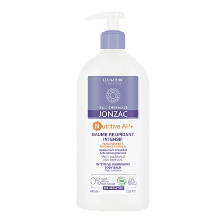 Eau thermale Jonzac Nutritive AP+ Intensive Relipidant Balm 400ml (13.52fl oz) - FrenchBeautyHub