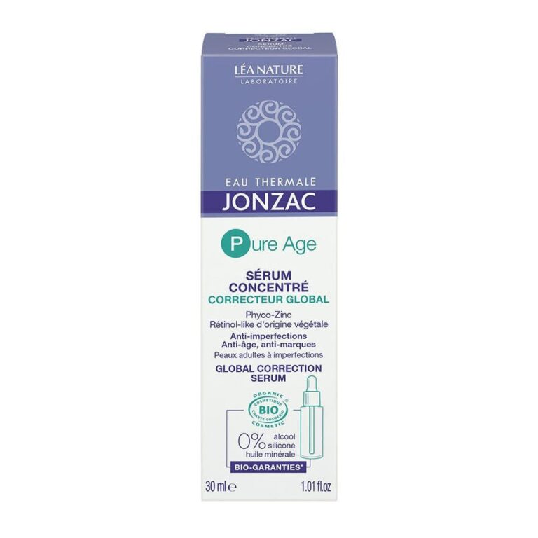 Eau thermale Jonzac Pure Age Global Correcting Concentrate Serum 30ml (1.01fl oz) - FrenchBeautyHub