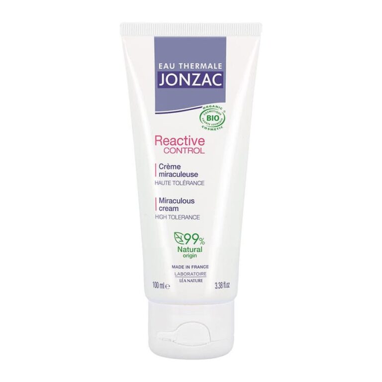 Eau thermale Jonzac Reactive Control Creme Miraculeuse Bio all skin types 100ml (3.38fl oz) - FrenchBeautyHub