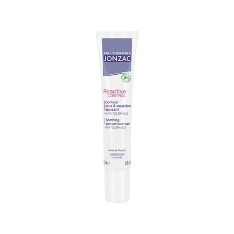 Eau thermale Jonzac Reactive Control Soothing Eye Contour Care 15ml (0.50fl oz) - FrenchBeautyHub
