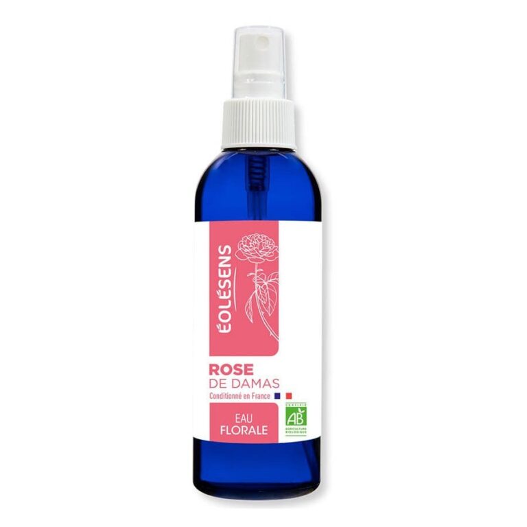 Eolesens Organic Damask Rose Floral Water Dry Skin 200ml (6.76fl oz) - FrenchBeautyHub