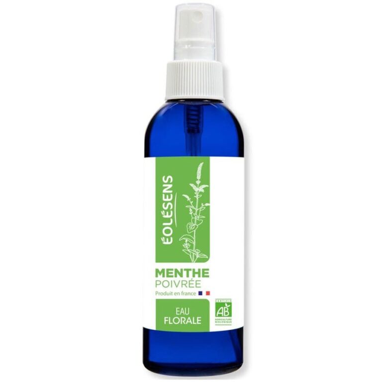 Eolesens Organic Peppermint Floral Water 200ml (6.76fl oz) - FrenchBeautyHub