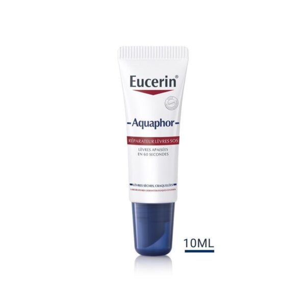 Eucerin Aquaphor SOS Lip Repair 10ml (0.34fl oz) - FrenchBeautyHub