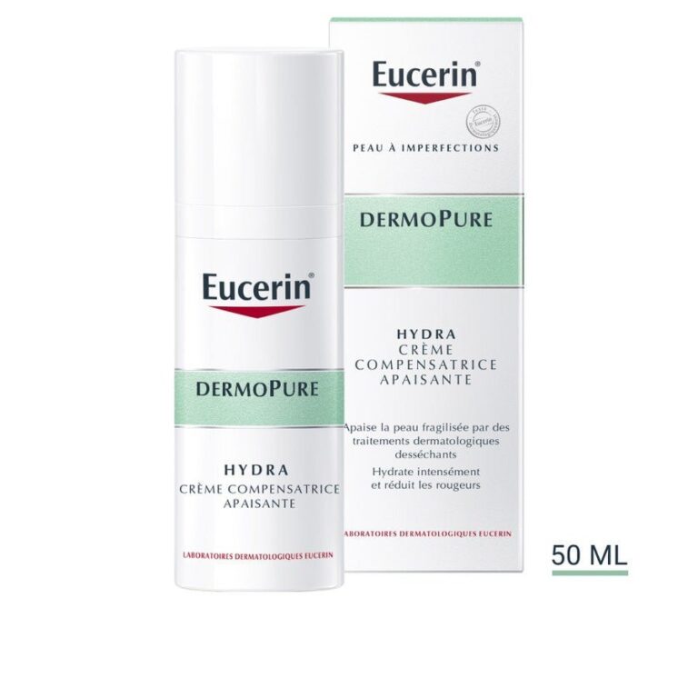 Eucerin Dermopure Hydra Soothing Replenishing Cream 50ml (1.69fl oz) - FrenchBeautyHub