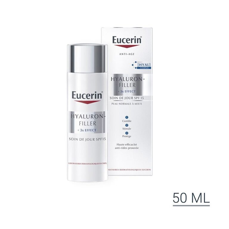 Eucerin Hyaluron - Filler 3x Effect Day Cream Normal Skin SPF15 50ml (1.69floz) - FrenchBeautyHub