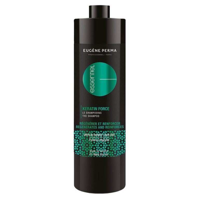 Eugene Perma Professionnel Essentiel Keratin Force Shampoo 1L (33.81fl oz) - FrenchBeautyHub