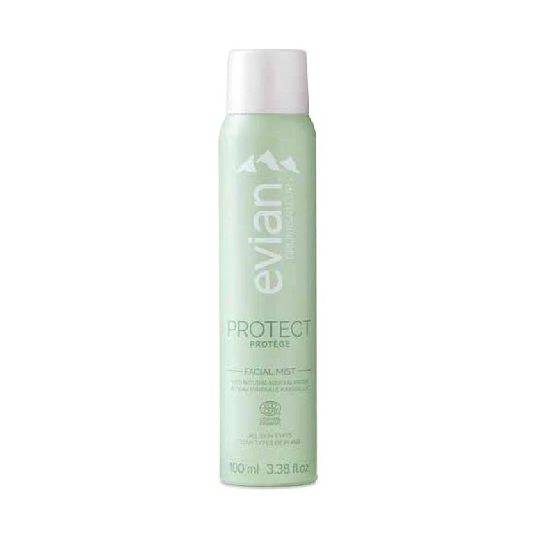 Evian Mister Protective facial spray 100ml (3.38fl oz) - FrenchBeautyHub