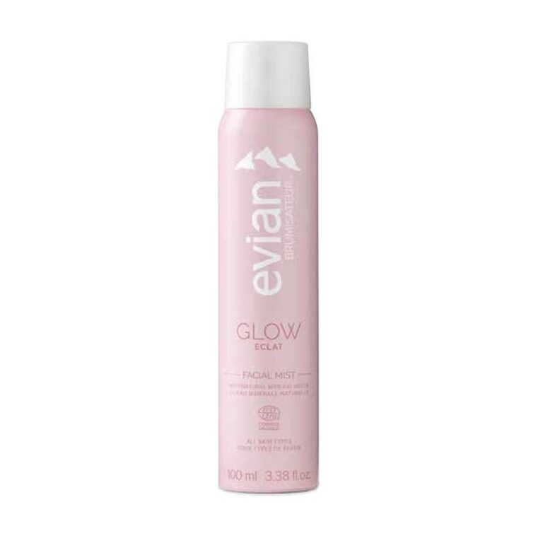 Evian Mister Radiance facial spray 100ml (3.38fl oz) - FrenchBeautyHub