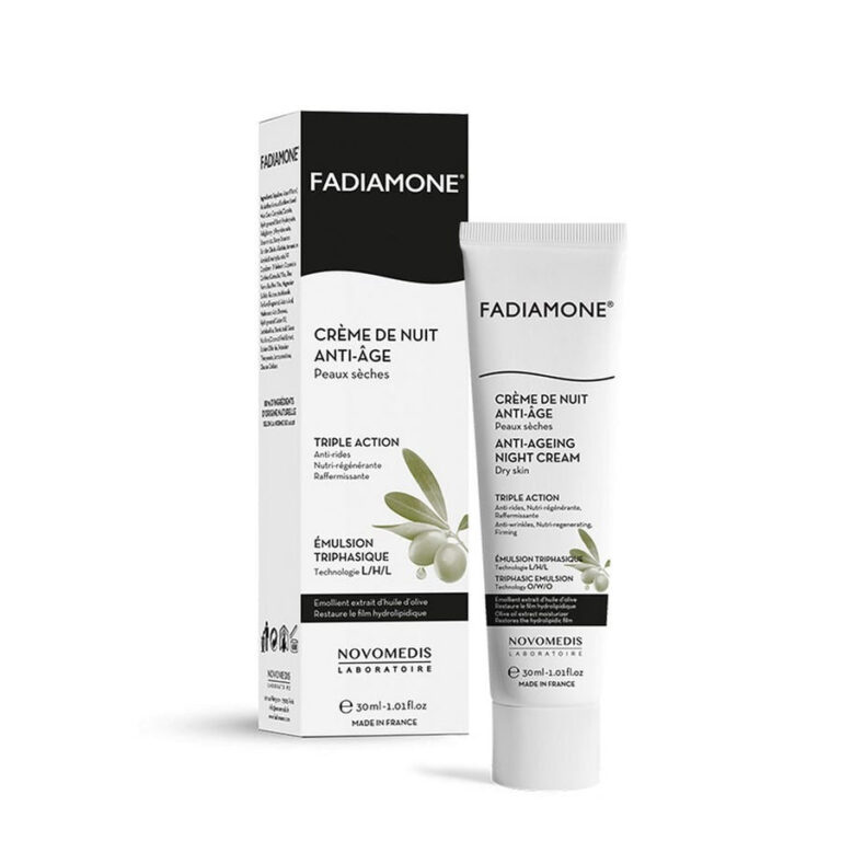 Fadiamone Anti - Ageing Night Cream for Dry Skin 30ml (1.01fl oz) - FrenchBeautyHub