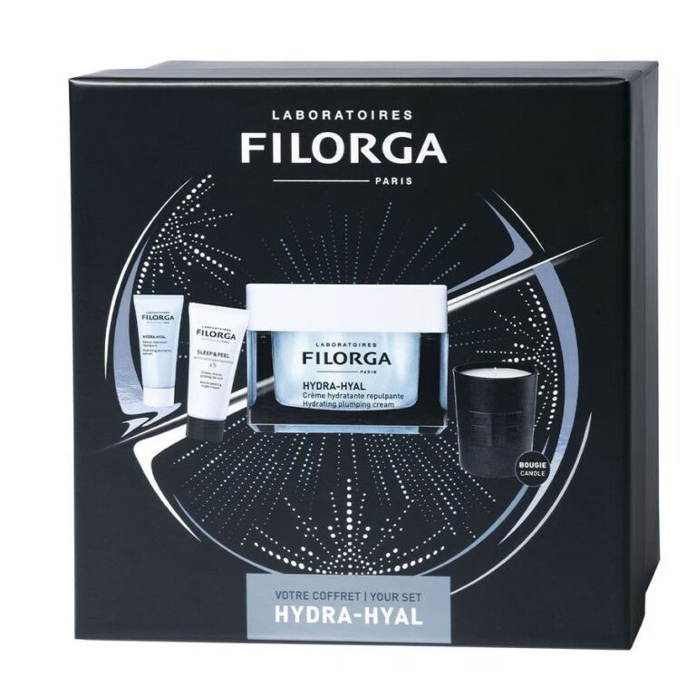 Filorga Hydra - Hyal Giftboxes With Mini Candle Dehydrated Skin - FrenchBeautyHub