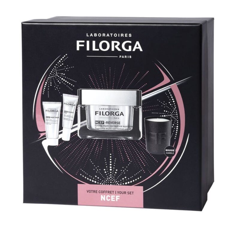 Filorga Ncef - Reverse Giftboxes With Mini Candle - FrenchBeautyHub