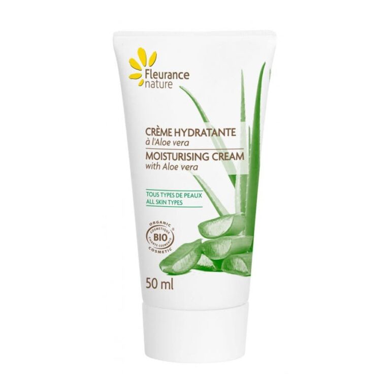 Fleurance Nature ALOE VERA FACIAL MOISTURISER All skin types 50ml (1.69fl oz) - FrenchBeautyHub