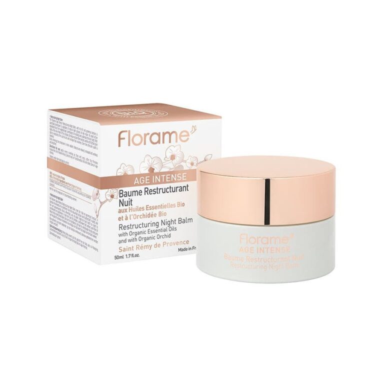 Florame Age Intense Restructuring Night Balm for Mature Skin Bio 50ml (1.69 fl oz) - FrenchBeautyHub