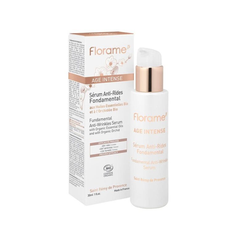 Florame Fundamental Anti Wrinkle Serum Bio Age Intense 30ml (1.01fl oz) - FrenchBeautyHub