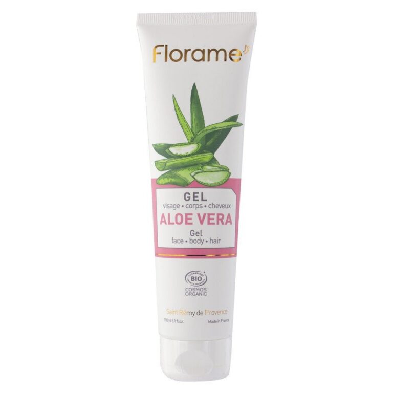 Florame Organic Aloe Vera Gel 150ml (5.07fl oz) - FrenchBeautyHub