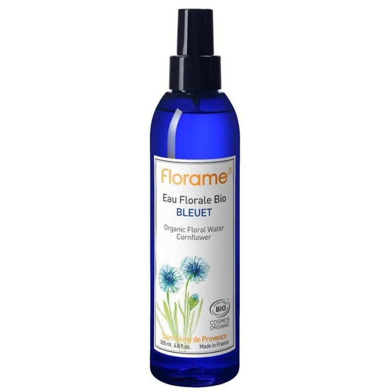 Florame Organic Cornflower Floral Water 200ml (6.76 fl oz) - FrenchBeautyHub
